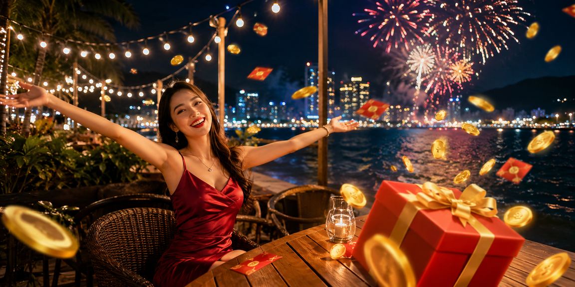 Không khí Quy Nhơn với phong bao đỏ gợi mở ưu đãi giải trí love9